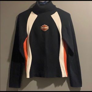 Harley Davidson vintage Turtleneck sweater